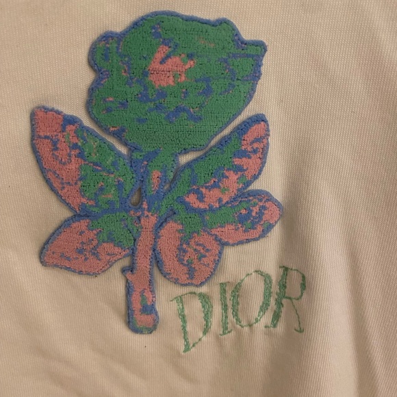 DIOR MEN’s T-Shirt - Foxton Rose - Size M - Picture 3 of 4